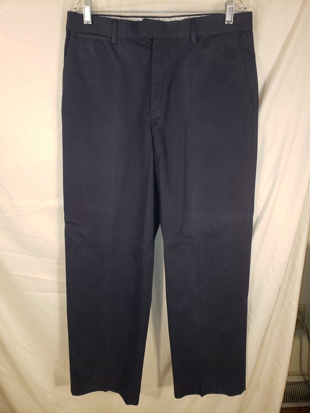 Men's IZOD Classic Navy Chino Pants - 34Wx29L